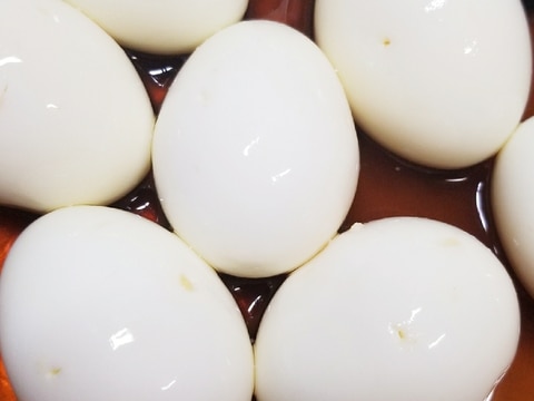 黄身まで味染み煮卵